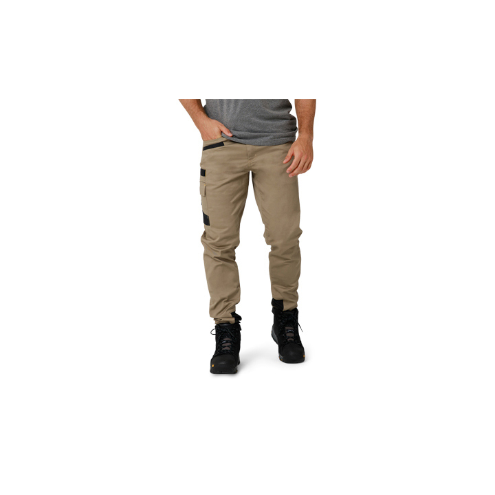 Caterpillar Elite Operator - Mens Work Pants - Khaki - NZ (235RGWTBE)